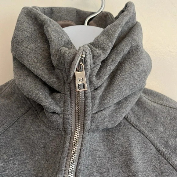 Lululemon  Cuddle Up Jacket. Heathered gray. - Picture 6 of 14